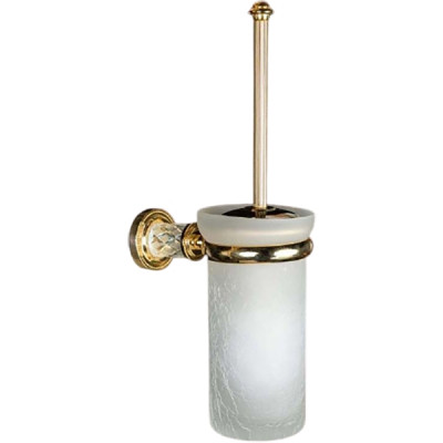 Ерш для туалета Boheme Murano Crystal 10913-CRST-G настенный золото / хрусталь