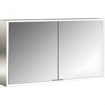 Зеркальный шкаф в ванную Emco Asis prime 120 9497 060 84 с подсветкой серебро