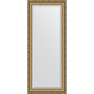 Зеркало настенное Evoform Exclusive 155х65 BY 1290 с фацетом в багетной раме Виньетка бронзовая 85 мм