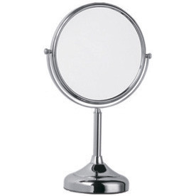 Настольное косметическое зеркало Frap металл, хром (F6206)