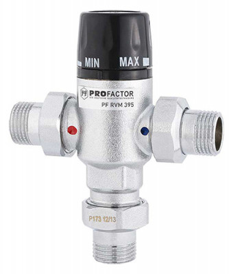 Клапан ProFactor PF RVM 395.25 1" смесительный, термостатический от 38°С до 60°С