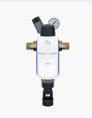 Фильтр механической очистки воды, с ручной обратной промывкой 110 мкм BWT R1 HWS G 1" (840370)