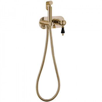 Гигиенический душ со смесителем Boheme Medici 424-BSW бронза