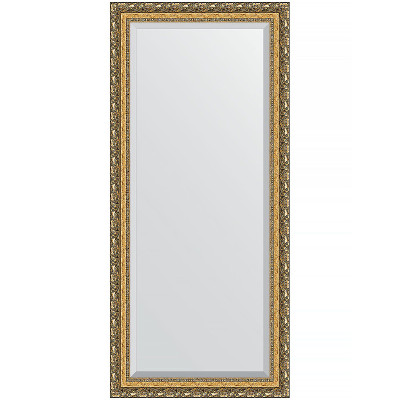 Зеркало настенное Evoform Exclusive 165х75 BY 1310 с фацетом в багетной раме Виньетка бронзовая 85 мм