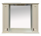 Misty Лувр 105 Зеркало с 2мя шкафчиками, слоновая кость 105х80 (П-Лвр03105-10142Ш)  (П-Лвр03105-10142Ш)
