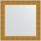Зеркало настенное Evoform Definite 80х80 BY 3246 в багетной раме Чеканка золотая 90 мм  (BY 3246)