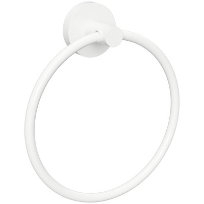 Кольцо для полотенец Bemeta White арт 104104064 Белое матовое