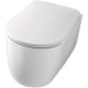 Унитаз Kerasan Nolita 531430 подвесной белый матовый без сиденья керамика  (531430)