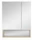 Зеркальный шкаф в ванную Misty Дунай 60 с полочкой 60х75 (П-Дун04060-01)  (П-Дун04060-01)