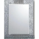 Зеркало в ванную Frap 45 F656 серое прямоугольное  (F656)