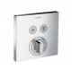 Термостатический смеситель для душа Hansgrohe ShowerSelect 15768000 (хром)  (15768000)