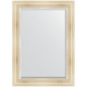 Зеркало настенное Evoform Exclusive 109х79 BY 3471 с фацетом в багетной раме Травленое серебро 99 мм  (BY 3471)