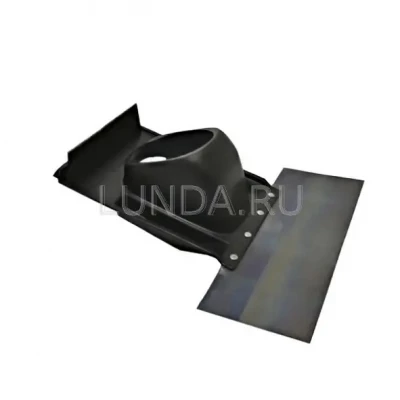 Элемент из пластмассы для пересечения дымоходом/воздуховодом косой крыши, цвет-черный, Vaillant (009076)