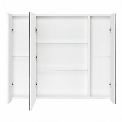 Зеркальный шкаф Aquaton Беверли 100 белый (1A237202BV010), для ванной