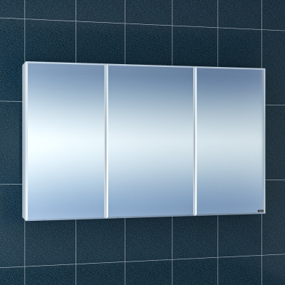 Зеркало-шкаф Санта Стандарт 120 (113019), белый