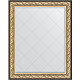 Зеркало настенное Evoform ExclusiveG 125х100 BY 4380 с гравировкой в багетной раме Барокко золото 106 мм  (BY 4380)