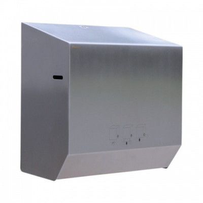 MERIDA STELLA MAXI диспенсер для бумажных полотенец в рулонах металлический автомат (матовый)