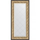 Зеркало настенное Evoform ExclusiveG 130х60 BY 4079 с гравировкой в багетной раме Барокко золото 106 мм  (BY 4079)