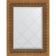 Зеркало настенное Evoform ExclusiveG 75х57 BY 4025 с гравировкой в багетной раме Бронзовый акведук 93 мм  (BY 4025)