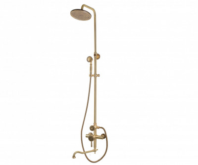 Комплект одноручковый для ванны и душа Bronze de Luxe WINDSOR (10120DR)