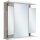 Зеркальный шкаф в ванную Runo Валенсия 75 00000000019 с подсветкой белый  (00000000019)