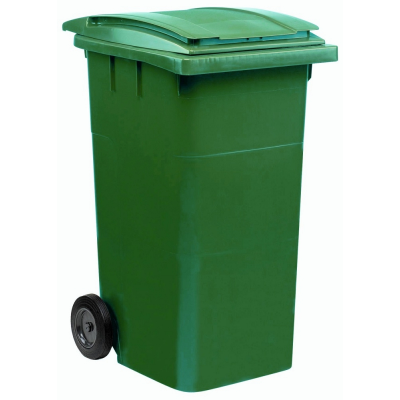 MERIDA урна-контейнер для мусора 240л. (зел/зел)