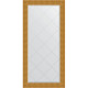 Зеркало настенное Evoform ExclusiveG 158х76 BY 4280 с гравировкой в багетной раме Чеканка золотая 90 мм  (BY 4280)