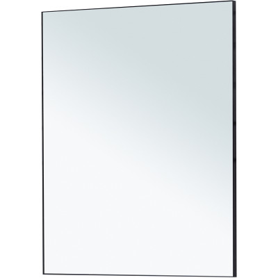 Зеркало в ванную De Aqua Сильвер 60 261670 черное матовое прямоугольное