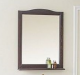 Аллигатор-мебель Барселона зеркало в раме, массив бука коричневый 55 см (бар-зер55)