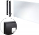 TECEfloor Стеклянная дверца встраиваемых шкафов, тип 900, белая (77352014)  (77352014)