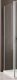 Боковая стенка душевого ограждения Allen Brau Priority 80х200 см, стекло прозрачное, профиль серебро браш (3.31014.BA)  (3.31014.BA)