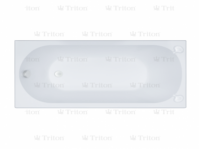 Ванна акриловая Triton Стандарт 130х70 см