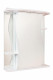 Зеркальный шкафчик Onika Лилия 60 белый, правый, с подсветкой (206012)  (206012)