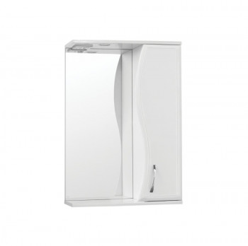 Зеркало-шкаф для ванной Style Line Эко Волна Панда Волна 55/С белый (ЛС-00000173)