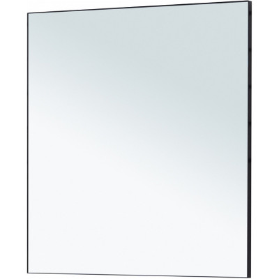 Зеркало в ванную De Aqua Сильвер 70 261671 черное матовое прямоугольное
