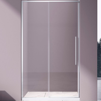 Душевая дверь Vincea Slim-N 140 VDS-4SN140CL п-ль хром стекло прозрачное