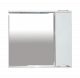 Зеркальный шкаф Misty Элвис - 85 Зеркало-шкаф прав. (свет) белая эмаль П-Элв-01085-011П  (П-Элв-01085-011П)