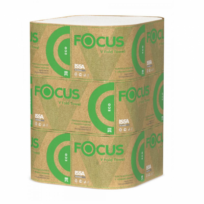 Полотенца Focus Eco V сложения 1 слой 23х23 см, 250 листов