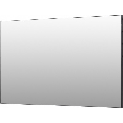 Зеркало в ванную De Aqua Сильвер 120 261675 черное матовое прямоугольное