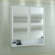 Зеркальный шкаф в ванную СанТа Вегас 80 белый  (700180)