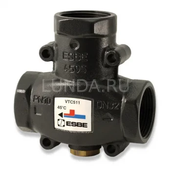 Термостатический смесительный клапан VTC511, Esbe Rp 1 (51020400)