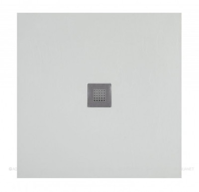 Душевой поддон Aquanet Pleasure 90х90 серый квадратный (00258874)