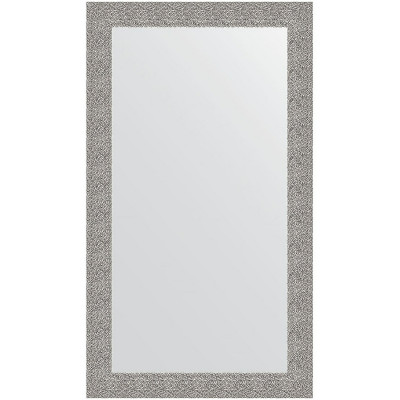 Зеркало настенное Evoform Definite 140х80 BY 3311 в багетной раме Чеканка серебряная 90 мм