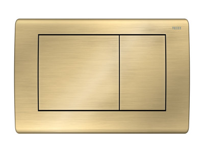 TECEplanus Панель смыва унитаза для двойной системы смыва, материал металл, цвет панели состаренная латунь (9240366)