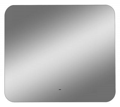 Зеркало подвесное в ванную Misty Адхил подогрев подсветка сенсорное 800x700 прямоугольное белый (АДХ-02-80/70-14)