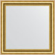 Зеркало настенное Evoform Definite 66х66 BY 0786 в багетной раме Состаренное золото 67 мм  (BY 0786)