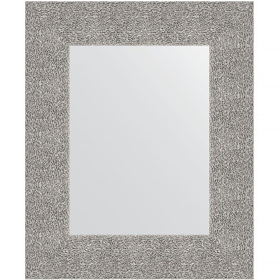 Зеркало настенное Evoform Definite 56х46 BY 3023 в багетной раме Чеканка серебряная 90 мм