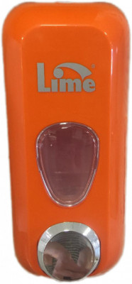 Lime диспенсер для жидкого мыла заливной оранжевый 0.6 л