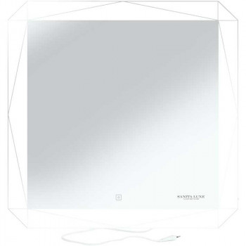 Зеркало в ванную Sanita Luxe Line 75 LIN75SLMRKCS0010 с подсветкой с сенсорным выкл прямоугольное