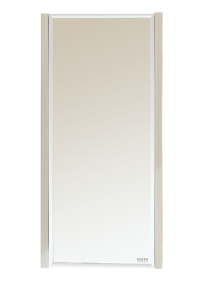 Зеркальный шкаф для ванной Misty Мини 40 бежевое 40х82 (П-Мин04040-031)